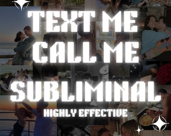 Desired Person Text Me Call Me Powerful Subliminal Highly Effective Subliminal Audio | Manifestation  Subliminal | Law Of Attraction Formula