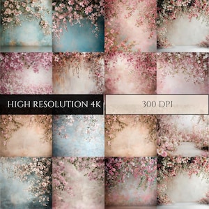 Digital backdrops, Photo Background, Textures overlays, Portrait Texture, Fine Art Textures, Photo editing, Maternity Overlays, Maternity backdrop, Studio Portrait, Mather day backdrop, Fine art Background, Floral backdrop, Floral Backgrounds