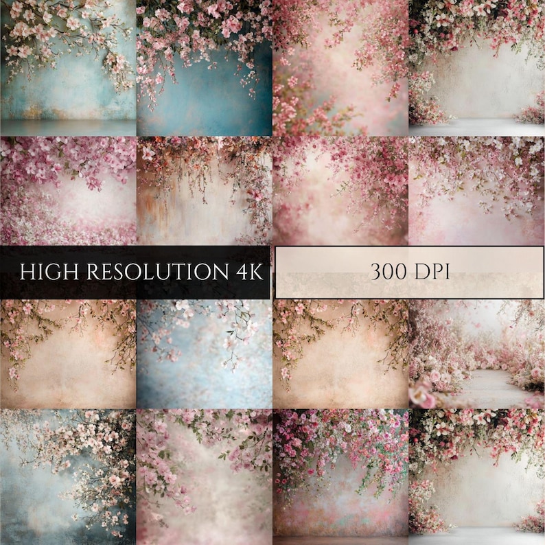 Digital backdrops, Photo Background, Textures overlays, Portrait Texture, Fine Art Textures, Photo editing, Maternity Overlays, Maternity backdrop, Studio Portrait, Mather day backdrop, Fine art Background, Floral backdrop, Floral Backgrounds