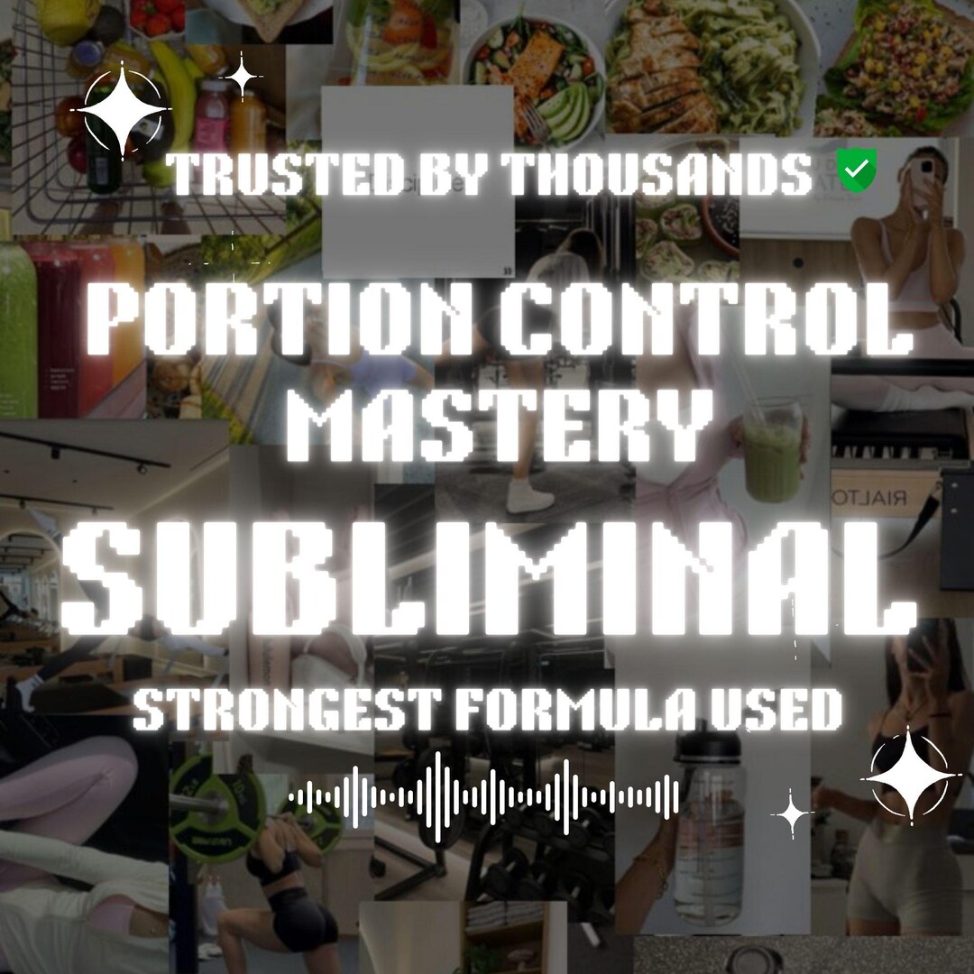 Subliminal Control Portion Control Mastery Subliminal Highly Effective Subliminal Audio ...