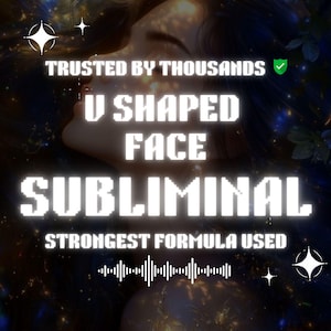 V-Shaped Face Subliminal Highly Effective Subliminal Audio Manifestation Subliminal Self Confidence Powerful energy Attraction Formula