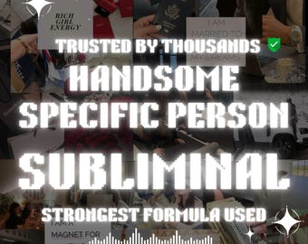 Handsome Specific Person Powerful Subliminal Highly Effective Subliminal  Audio Manifestation Relationship Love Subliminal Law Of Attraction