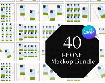 40+ iPhone 15 Case Drag and Drop Mockup Bundle for Canva PNG Phone Mock Up Printify Tough Phone Case Mockups iPhone Template Pro Max Mockup