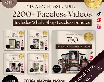 Mega Faceless Videos | Aesthetic Videos | Master Resell Rights | MRR | Done For You | DFY | Faceless Instagram Account | Story Templates |