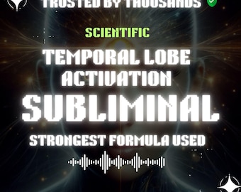 Temporal Lobe Activation Booster Subliminal Highly Effective Subliminal Audio Manifestation Subliminal Powerful energy