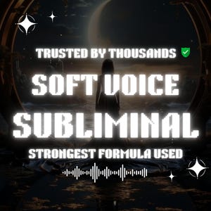 Feminine Soft Voice Subliminal Highly Effective Subliminal Audio Manifestation Subliminal Affection Powerful energy law Attraction Formula