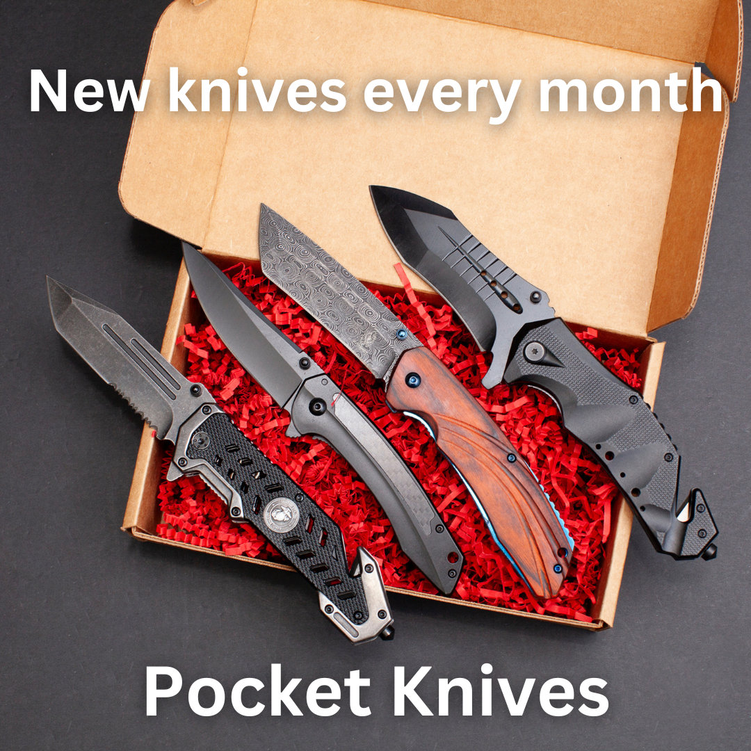Knife Mystery Box, Personalized Gift, Collectible Knife, Gift for Men