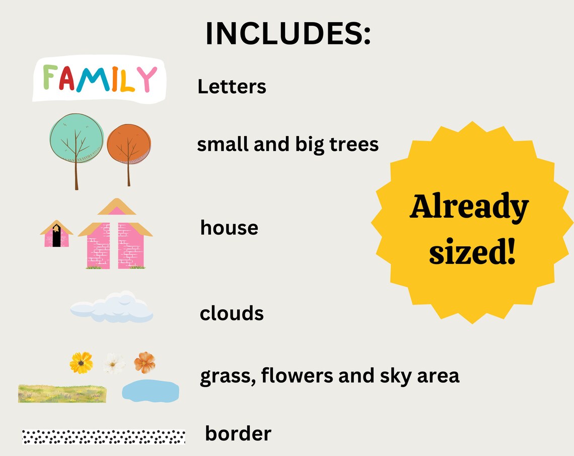 Class is Family Bulletin Board Kit Classroom Decor Classroom Etsy