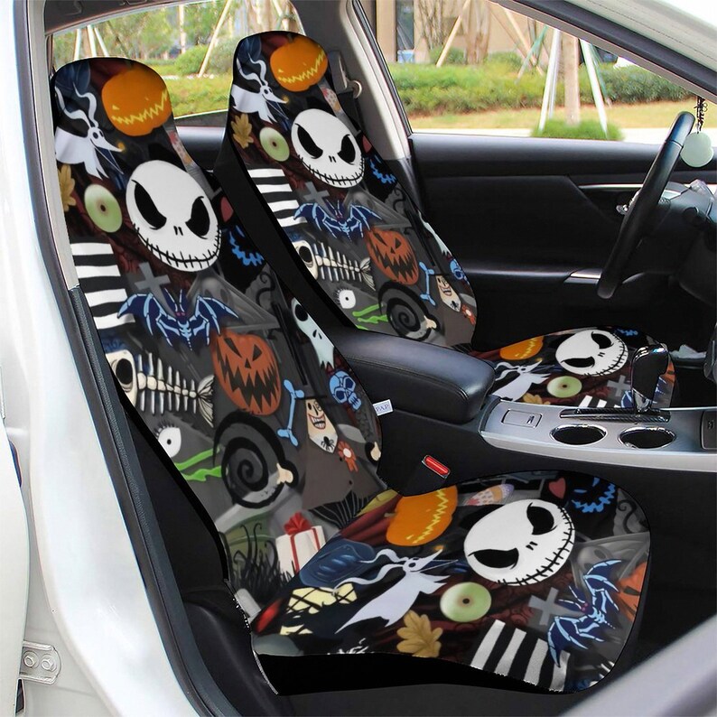 Nightmare Before Christmas Car Accessories Jack Skellington 2 Etsy