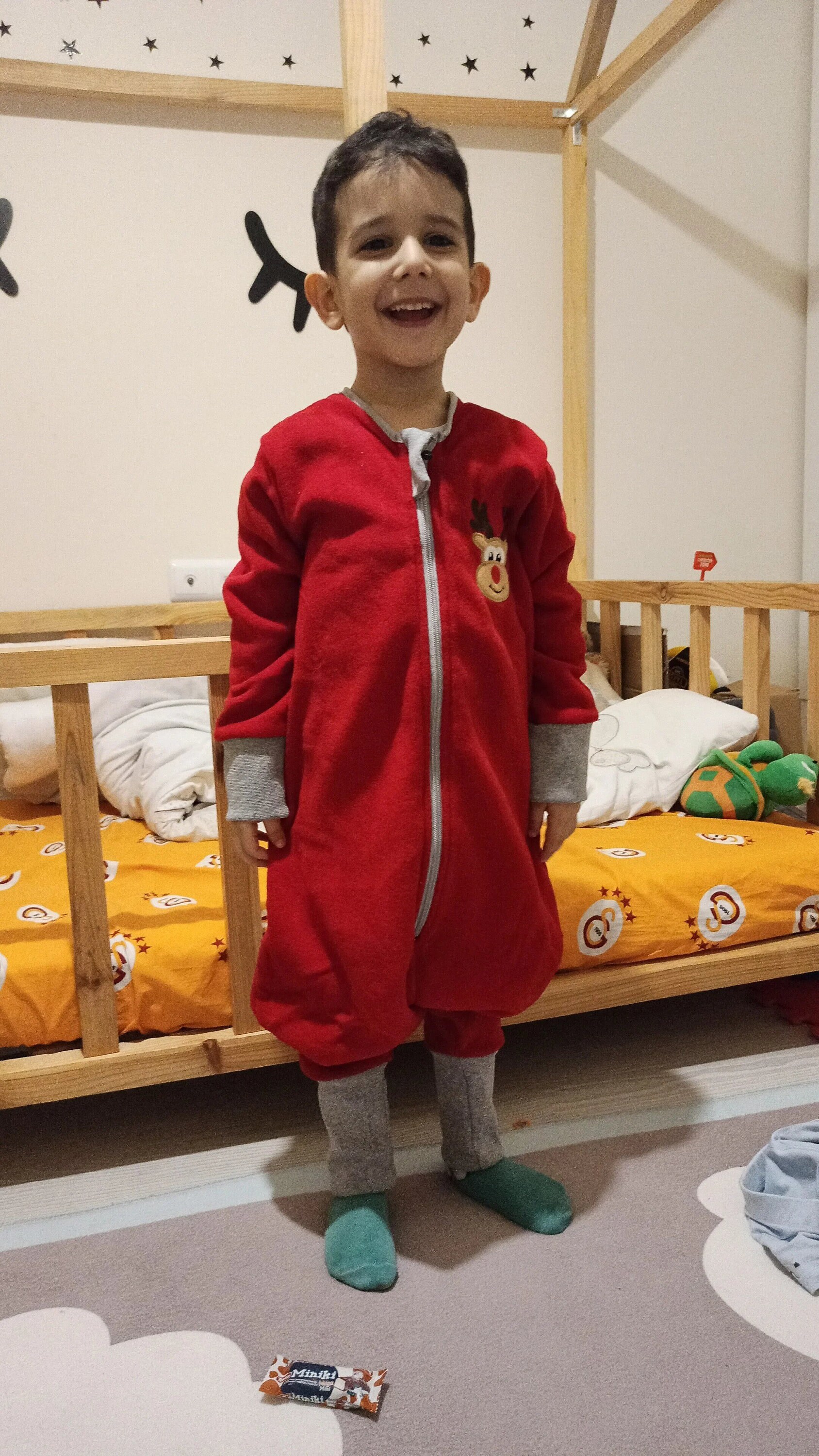 Yorni, Long Sleeved Oekotex Brushed Micro Polar Fleece, Toddler