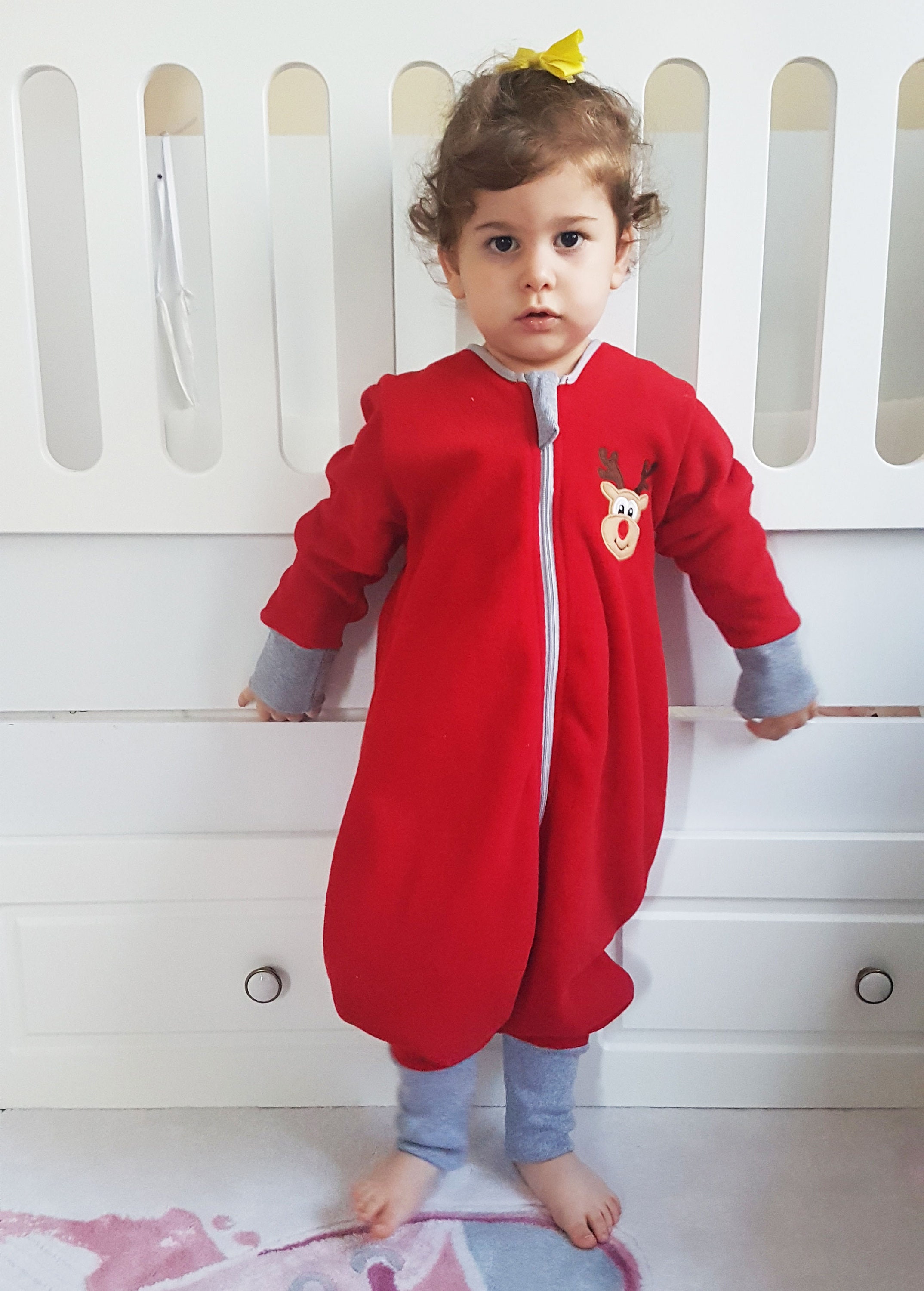 Yorni, Long Sleeved Oekotex Brushed Micro Polar Fleece, Toddler