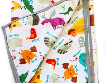 Yorni, Splat Mat, Waterproof, Washable, for Floor or Table under Highchairs, Art, Crafts, Playtime, Zoo