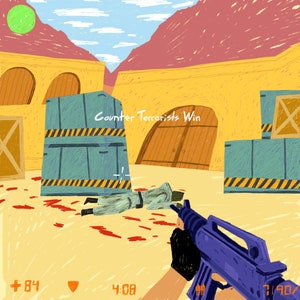 Cs_Dust (Fine Art Print-poster)