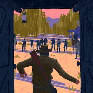 La morte di John (stampa artistica-poster)