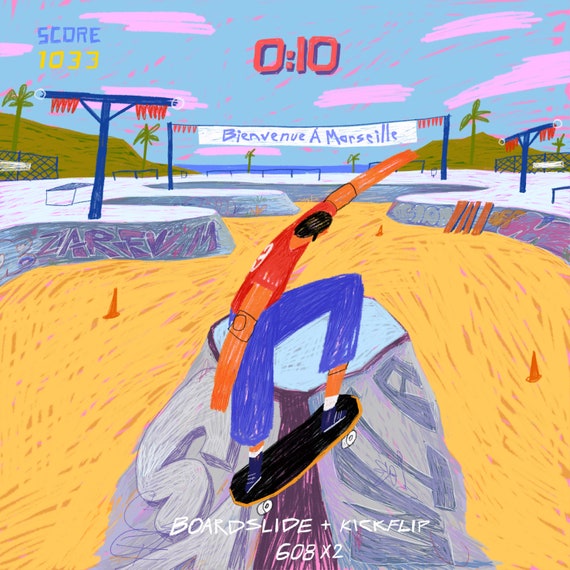 THPS2 (Fine Art Print-Poster)