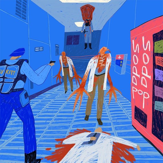 Half Life (Fine Art Print-Poster)