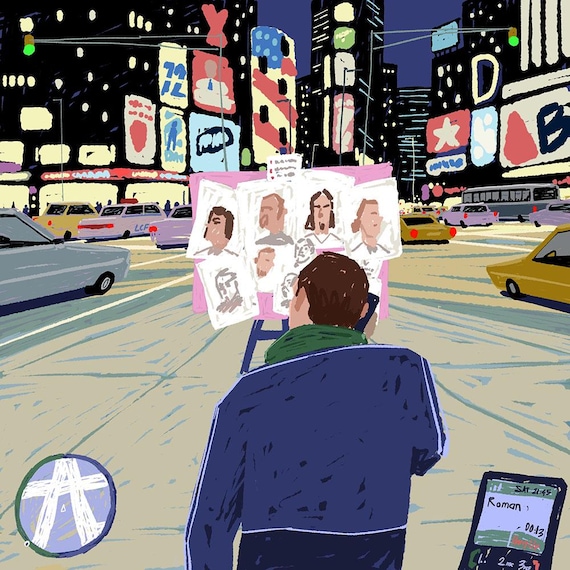 Liberty City (Fine Art Print-Poster)