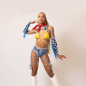 Sexy sales cowboy costume