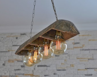 Wood Pendant Light Antique Chandelier Large Pendant Light Wooden Pendant Light Farmhouse Chandelier Linear Pendant Light Wood