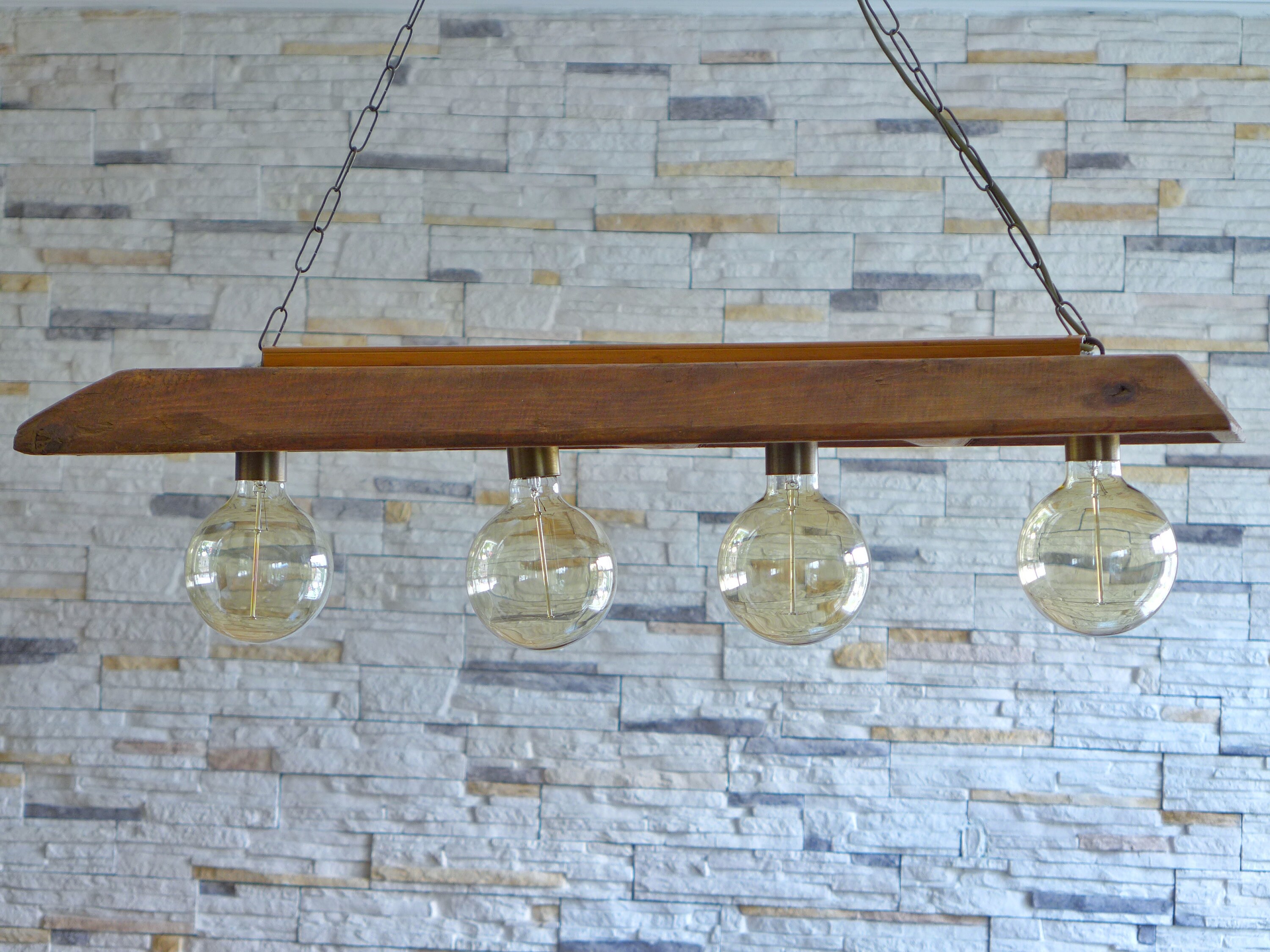 Wooden Pendant Light Kitchen Island Light Large Wood Antique Lighting Rustic Pendant Light ...