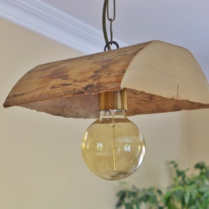 Altholz Pendelleuchte Antike Beleuchtung Kleine Pendelleuchte Rustikale Pendelleuchte Esstischleuchte Holzpendelleuchte Edison Lampe