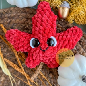 Mini Herbst Blatt Häkelanleitung, Mini Blatt Spielzeug häkeln, Mini Herbst Amigurumi Plüsch Häkelanleitung, Mini Herbst Blätter Häkelanleitung, Ahornblatt