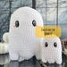 Mini Ghost Crochet Pattern, No Sew Mini Plush Halloween Decor ...