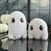 Mini Ghost Crochet Pattern, No Sew Mini Plush Halloween Decor ...
