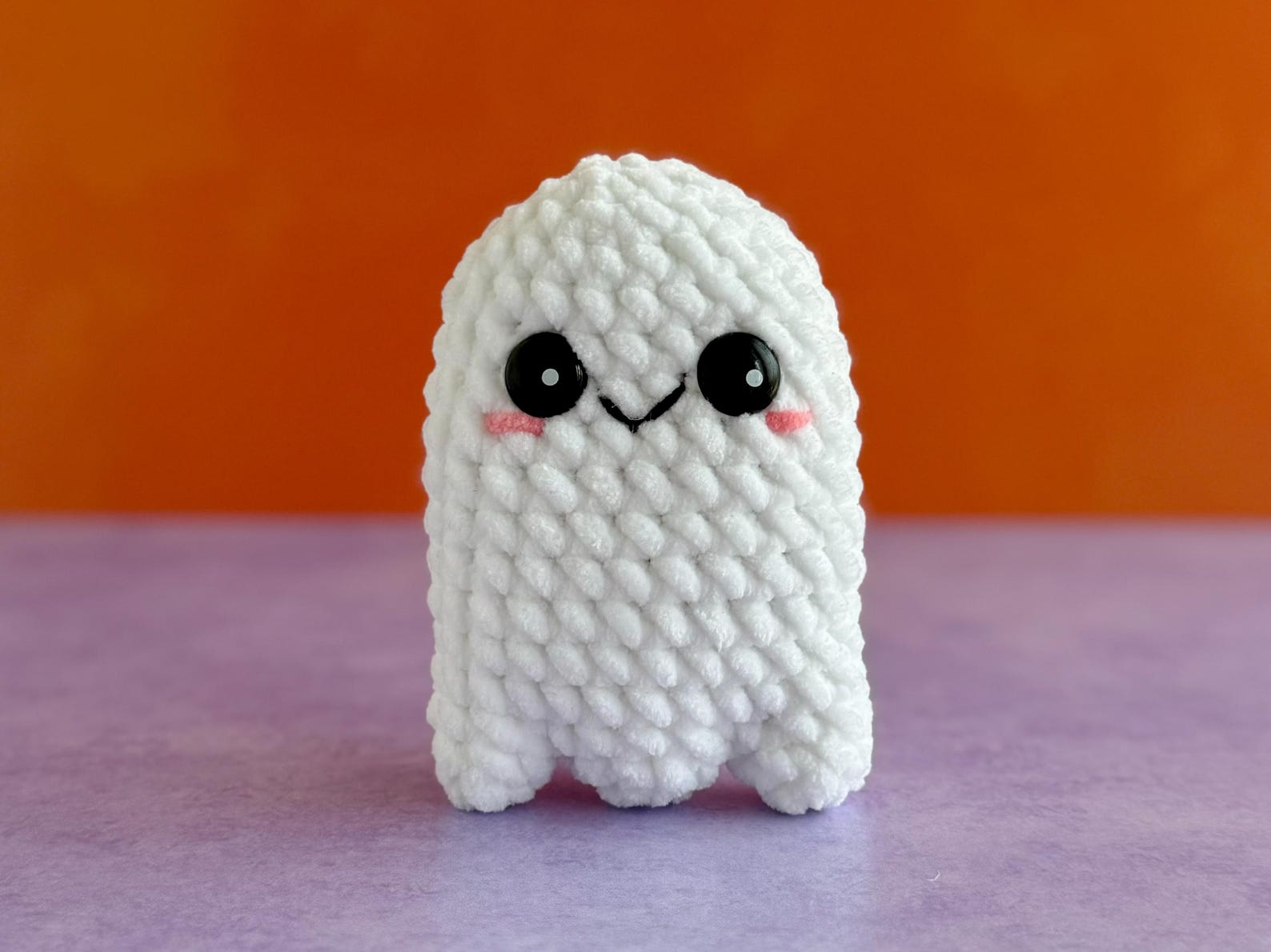 Mini Ghost Crochet Pattern, No Sew Mini Plush Halloween Decor ...