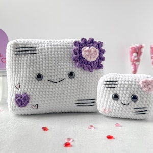 Paquete: Patrones de crochet de peluche de San Valentín con letras de amor grandes y pequeñas, patrón de crochet de amor para el día de San Valentín, patrón de peluche amigurumi con letras de amor