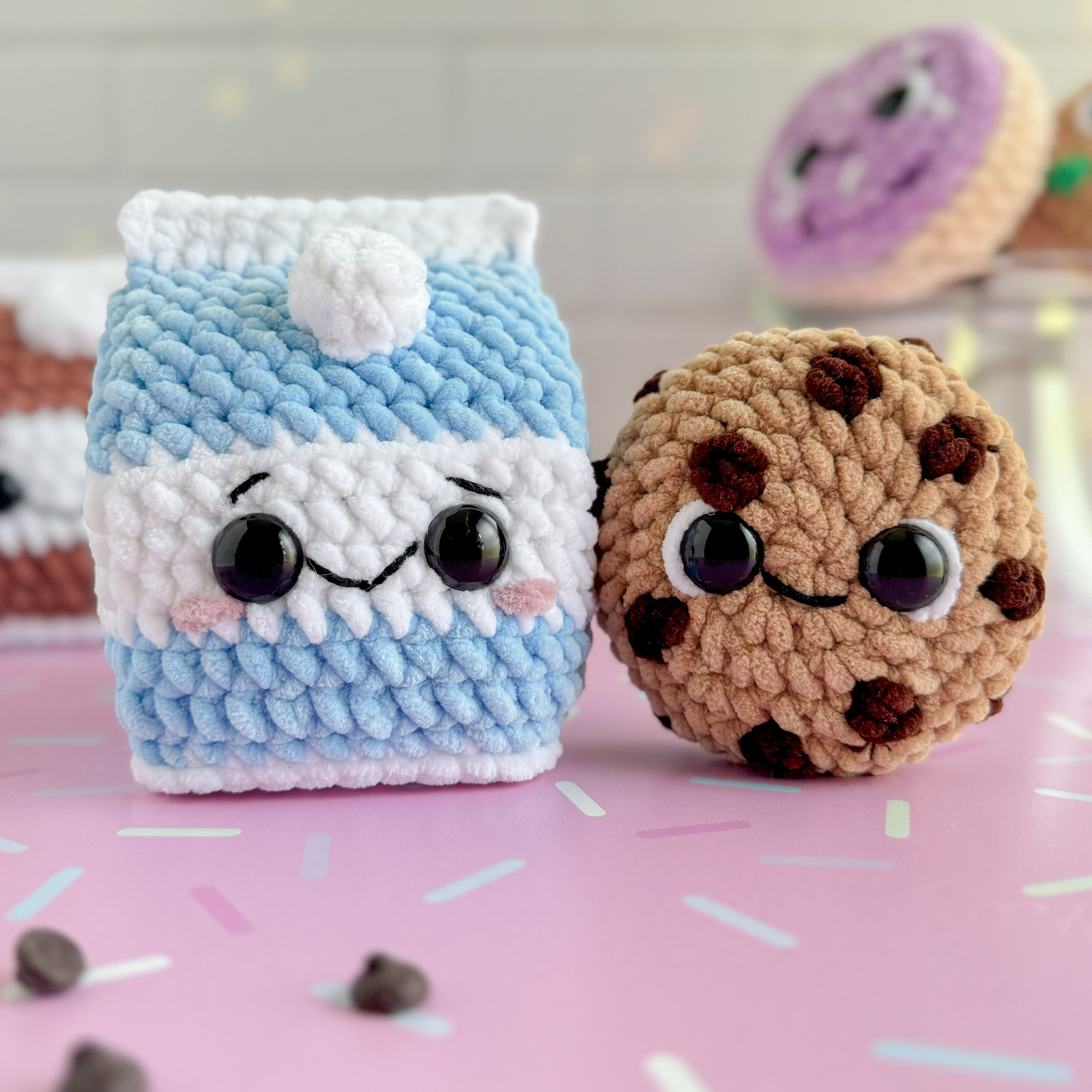 Milk cookie keychain - Etsy 日本