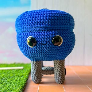 Big BBQ Grill Crochet Pattern, Amigurumi Grill Toy, Fun Father’s Day Gift, Play Food Plush, PDF Crochet Pattern