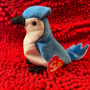 Rocket the Bluejay Beanie Baby Retired