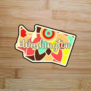 O contorno do cortador de biscoitos em forma do estado de Washington. Fondant PLA impresso em 3D, massa, plasticina, cortador Play-Doh