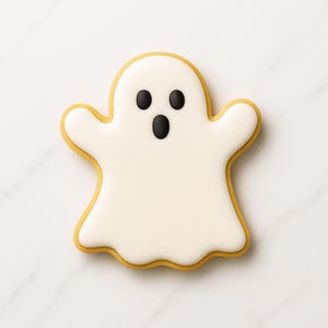 Ghost Cookie Cutter – Halloween Spooky Baking Tool, Trick or Treat Fondant Mold for Ghost Party Desserts and Autumn Cookies
