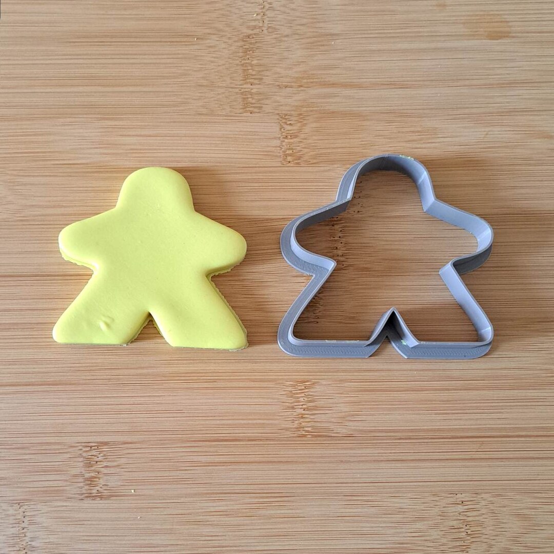 Board Game Meeple Cookie Cutter. Game Night Biscuit Token Etsy