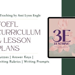 TOEFL & IELTS Curriculum | Lesson Plans | Writing Exam Preparation Material