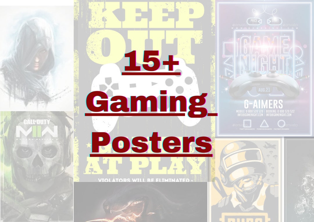 Free Printable Gaming Posters Pdf