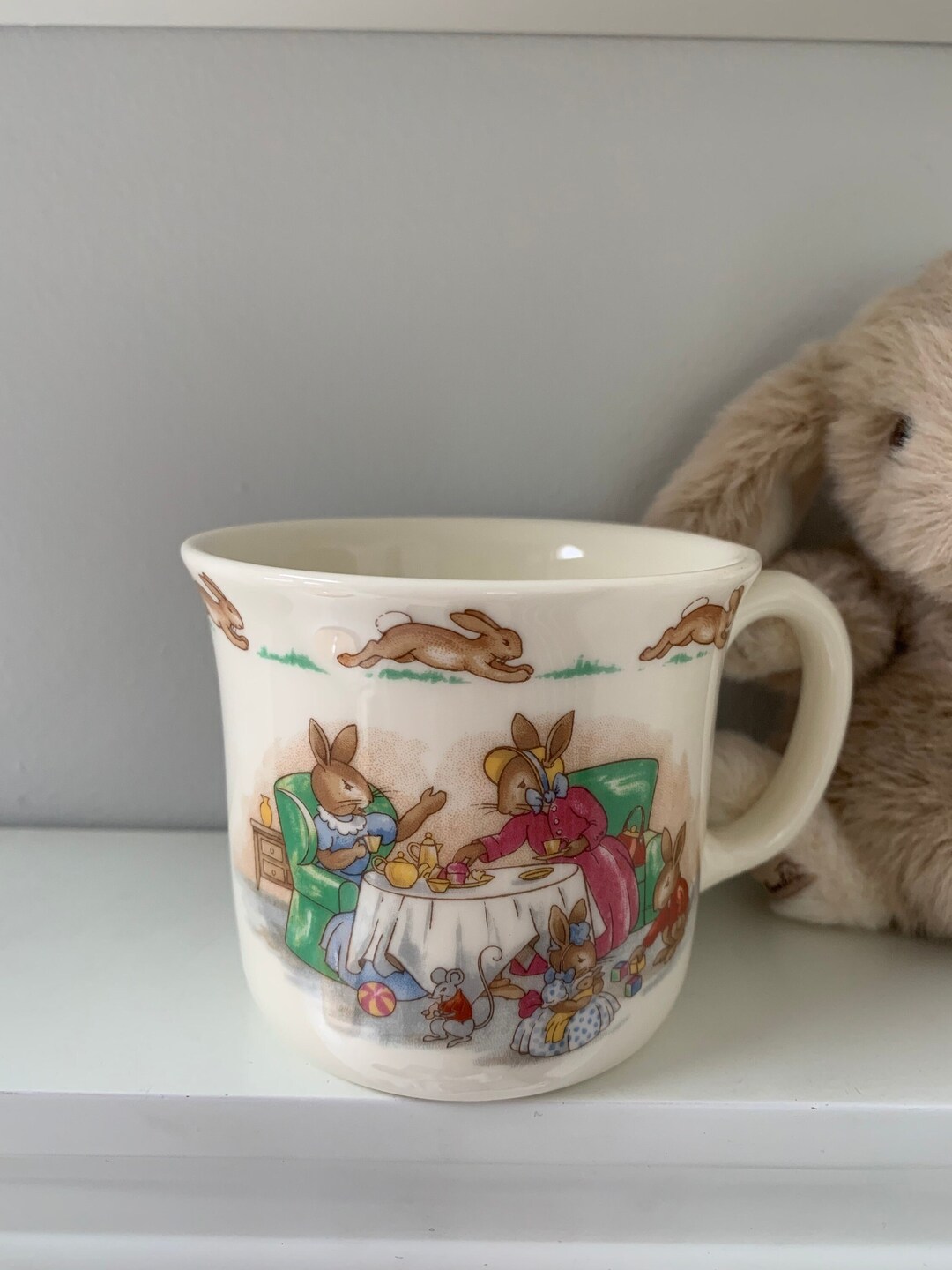 Royal Doulton Bunnykins Afternoon Tea Mug Etsy