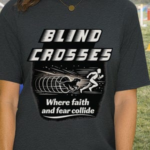 Blind Crosses Dog Agility Shirt Funny Agility Handler Tee