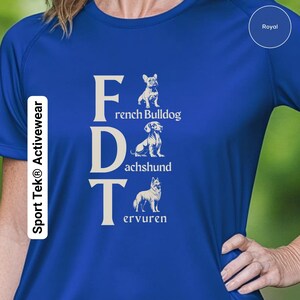 Subtle F Trump Dog Breed Active Wear Shirt, Political Resistance Tee, Protest Apparel, Moisture Wicking