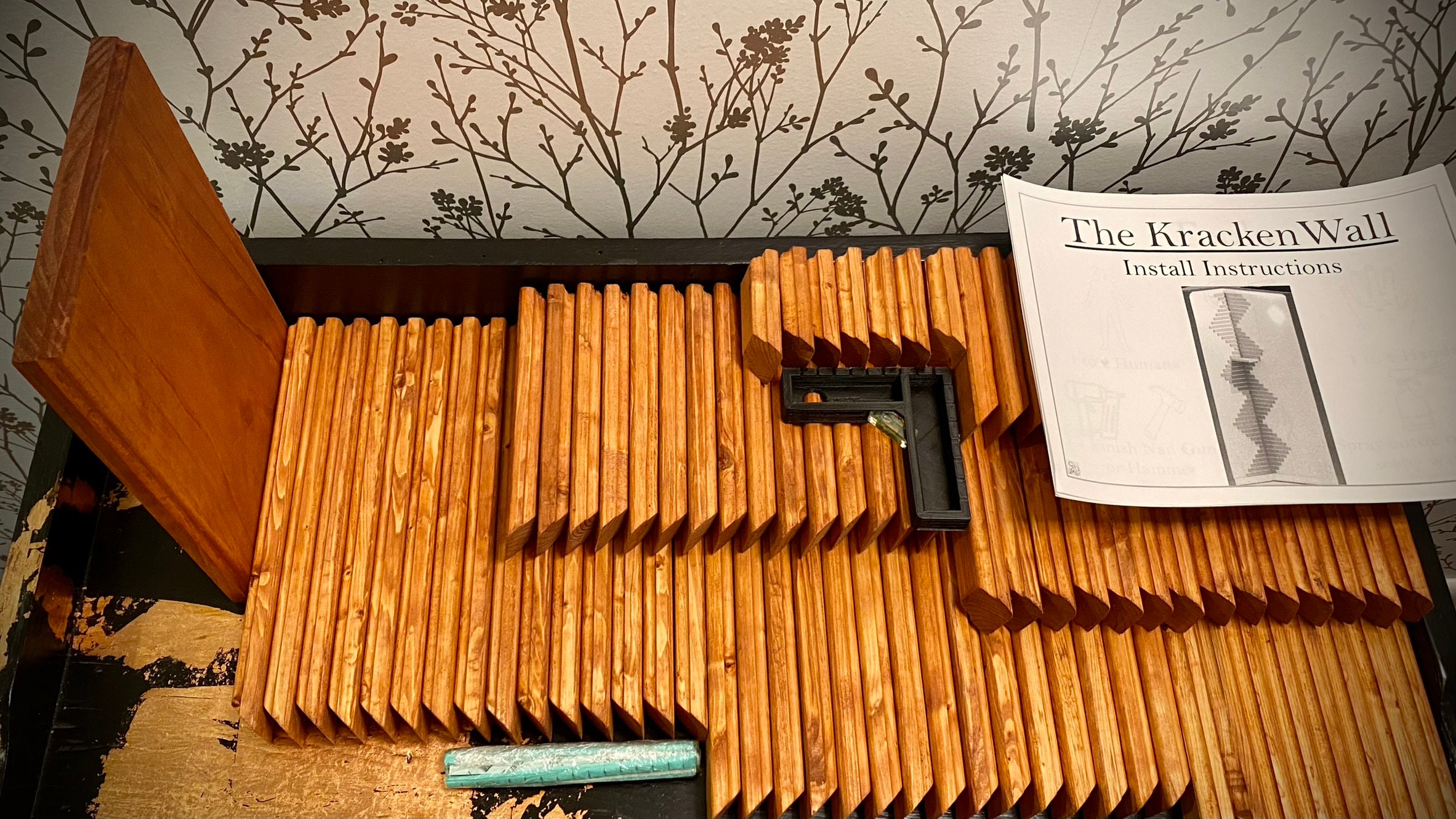 LARGE Corner Shelf, 24in, Corner Shelves, Decor, Floating, Custom