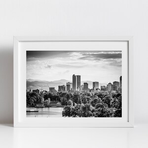 Denver Skyline Digital Download Photo | Cityscape Photography Wall Art