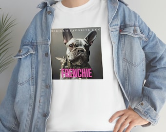 Chemise bouledogue français | Chemise d'amoureux des animaux | Cadeaux pour les amoureux des animaux | Chemise animale mignonne | Chemises pour chiens | Chemise pour animaux de compagnie | Chemise maman chien I F