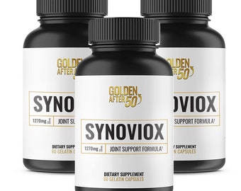 Golden After 50's Synoviox is a joint support formula. 3 Month Supply.
