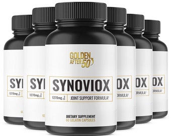 Golden After 50's Synoviox is a joint support formula. 6 Month Supply.
