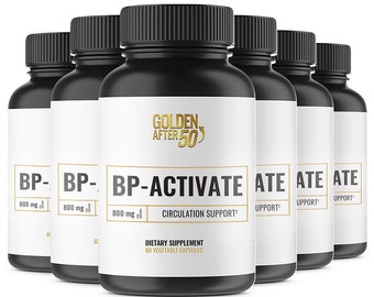Golden After 50's BP-Activate is a circulation support formula. 6 Month Supply.