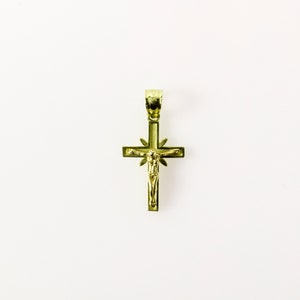 14 k two tone cross