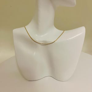 Dainty 14k chain