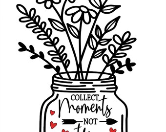 PNG Download: Collects Moments Not Things